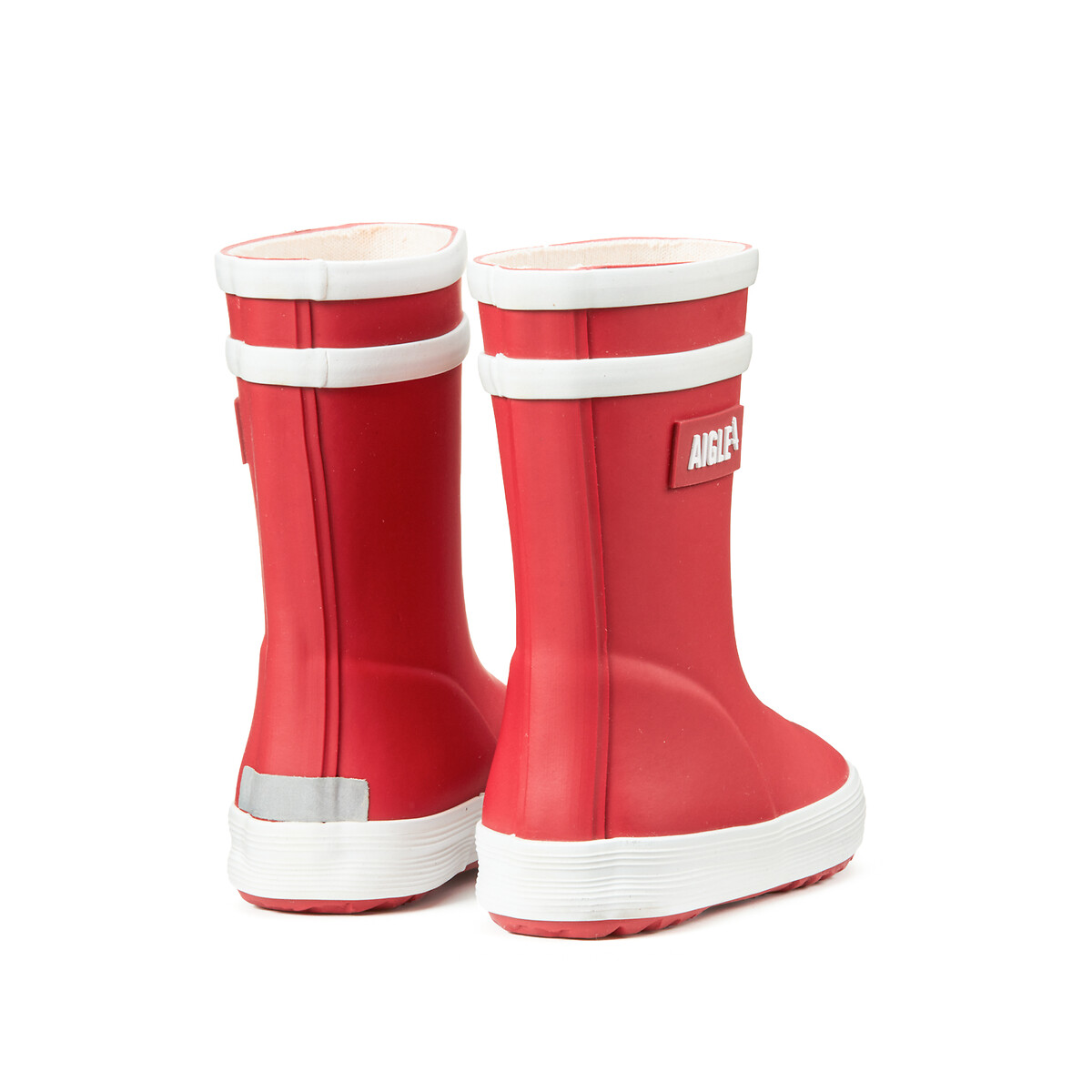 Botas de chuva BabyFlac 2 vermelho/branco, AIGLE