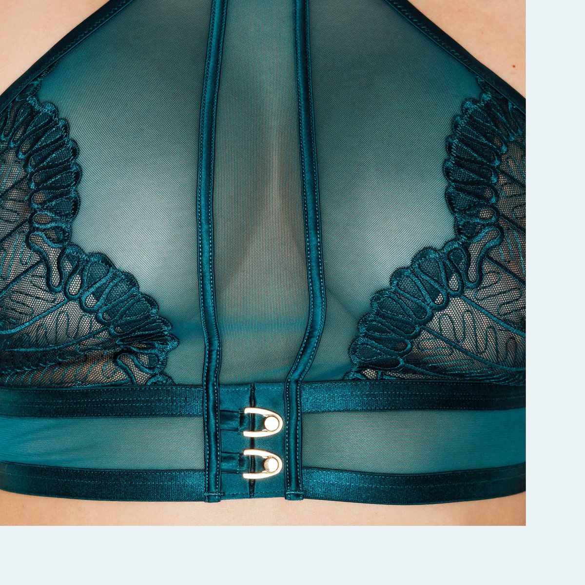 Soutien-gorge sans armature BLAKE petrole, ROUGEGORGE LINGERIE