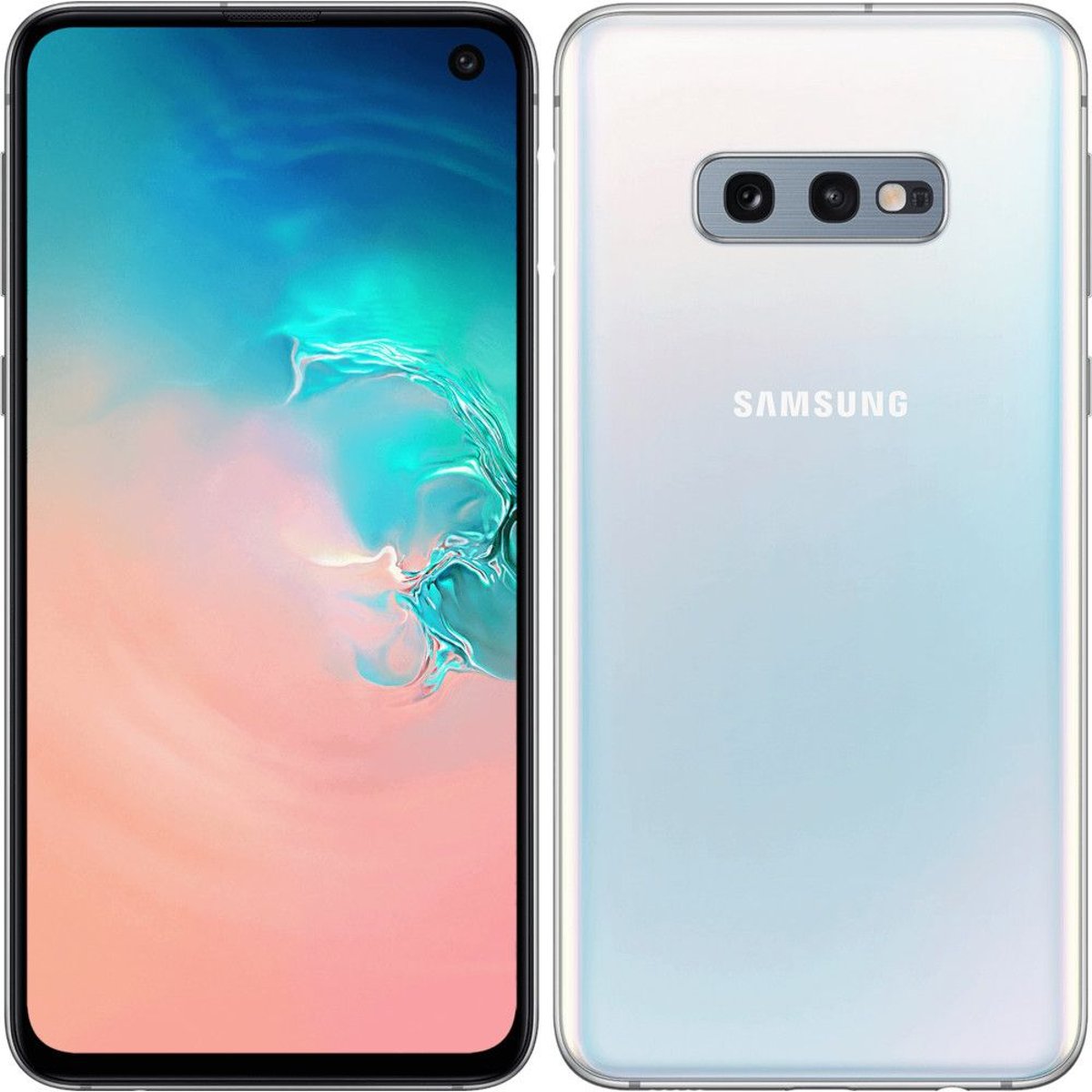 Smartphone Galaxy S10e (Dual SIM) blanc - bon état, SAMSUNG