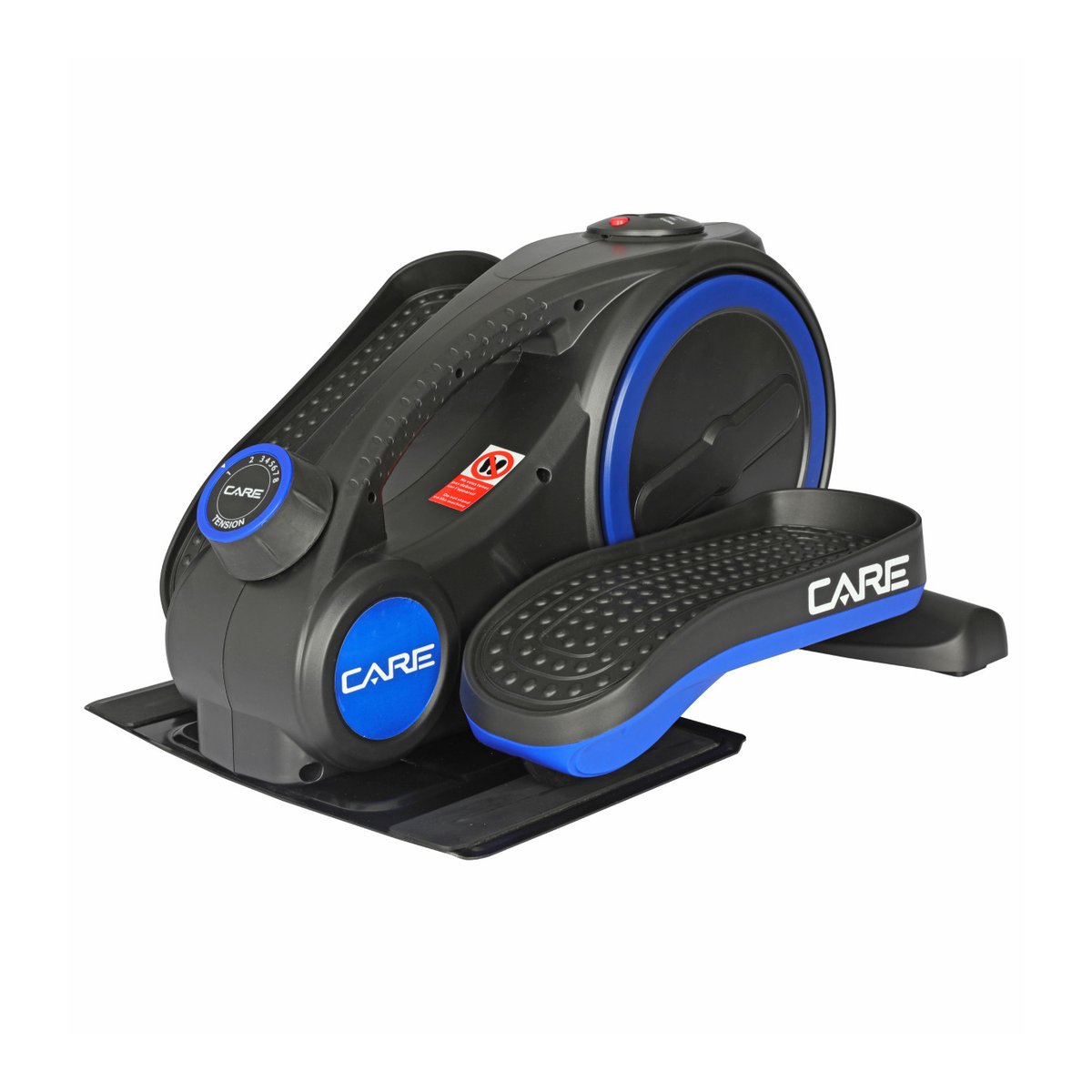 Mini elliptique ELLIPTER - CARE - Manuel et magnétique bleu, CARE FITNESS