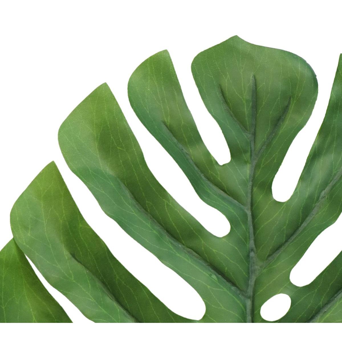 Feuille de Monstera artificielle, H90cm, v002239, ARTIFICIELLES