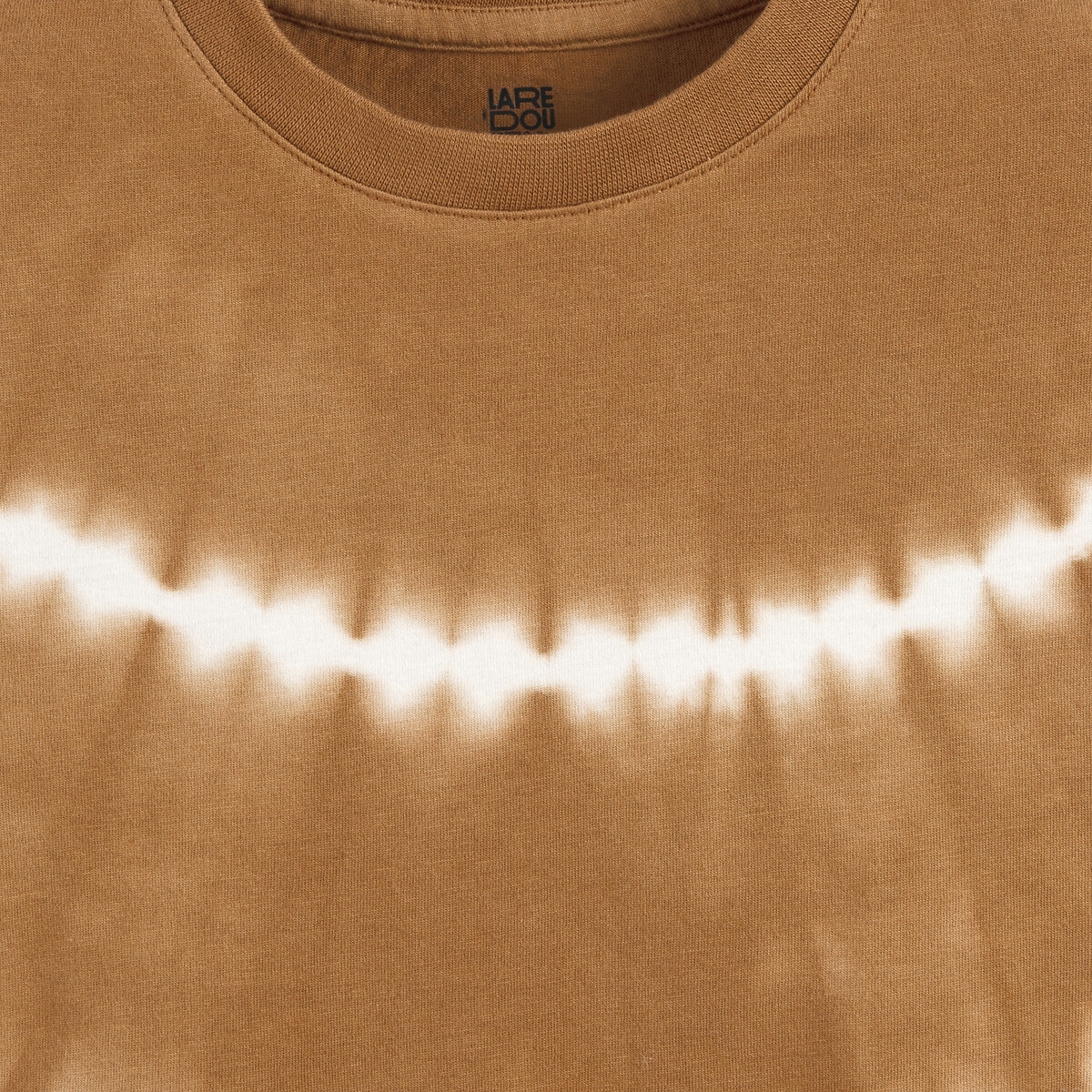 Tie-Dye Round Neck T-Shirt dark green/light green, LA REDOUTE COLLECTIONS