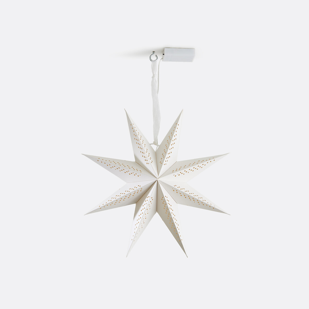 Étoile lumineuse à suspendre, diamètre 38 cm, Caspar ecru, LA REDOUTE INTERIEURS