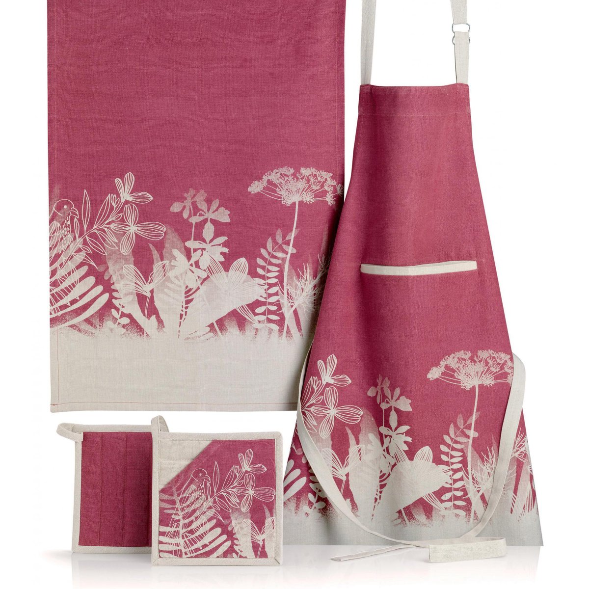 Tablier de cuisine Bio Evaos orchidee, WINKLER