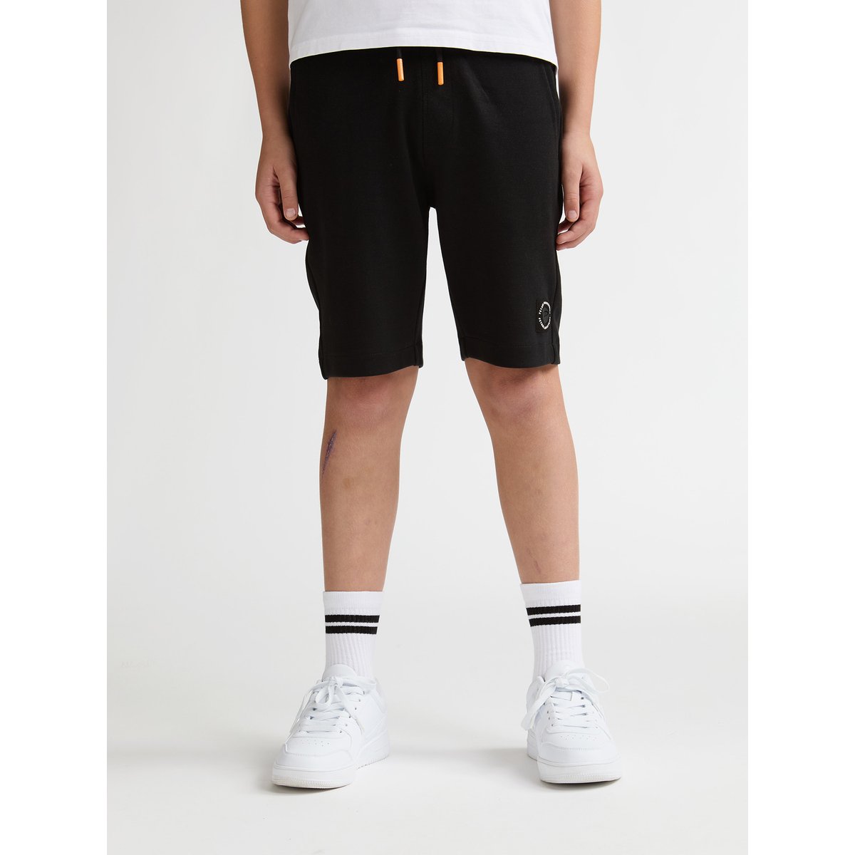 Short de jogging en jersey norte noir black, PETROL INDUSTRIES