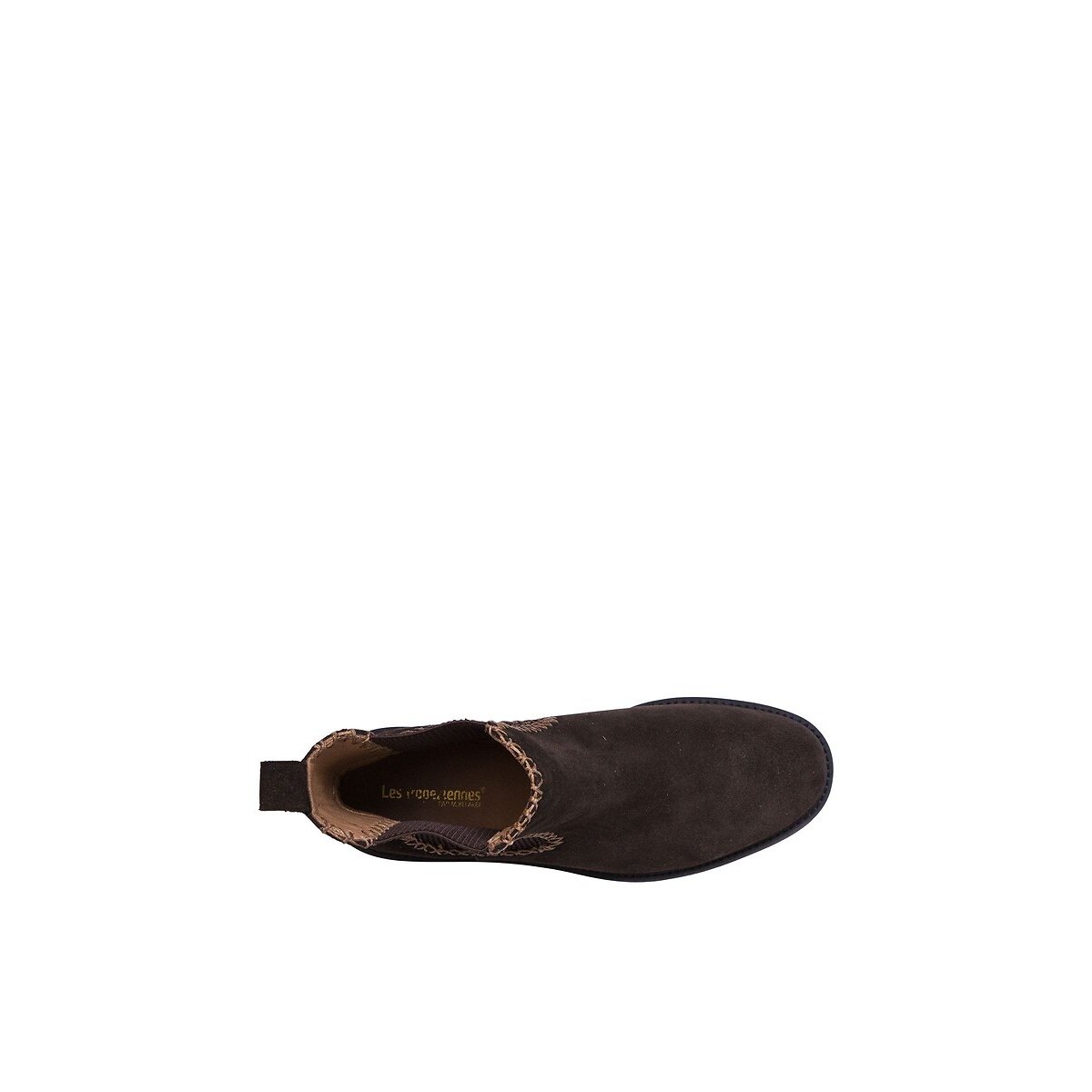 Bottines chelsea en cuir suède, ZANITA marron, LES TROPEZIENNES PAR M.BELARBI