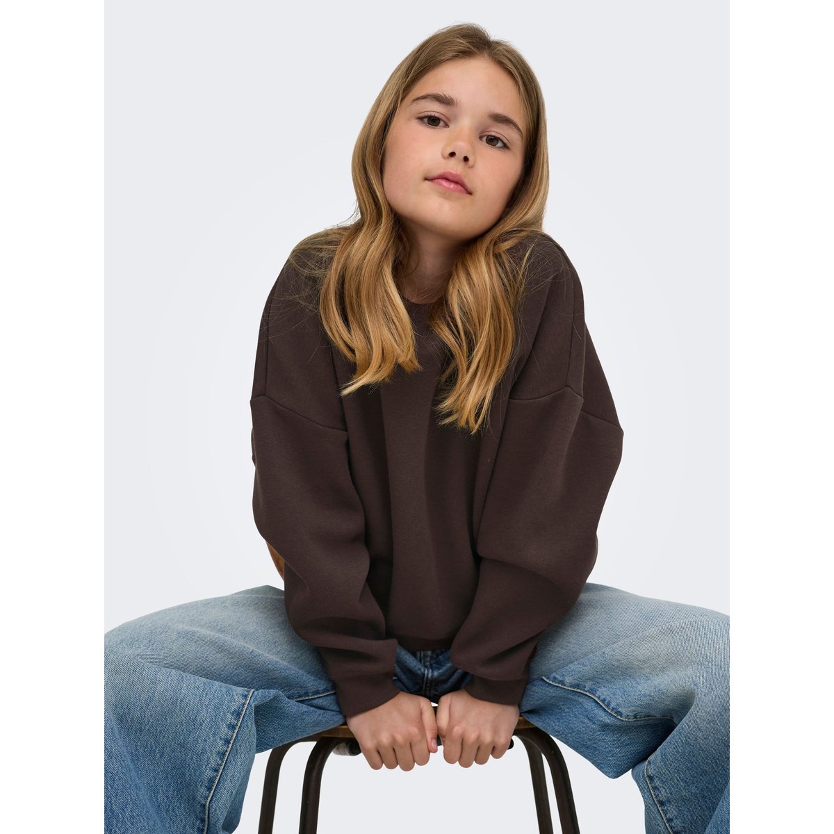 Sweat-Shirt marron - coffee bean 1, KIDS ONLY