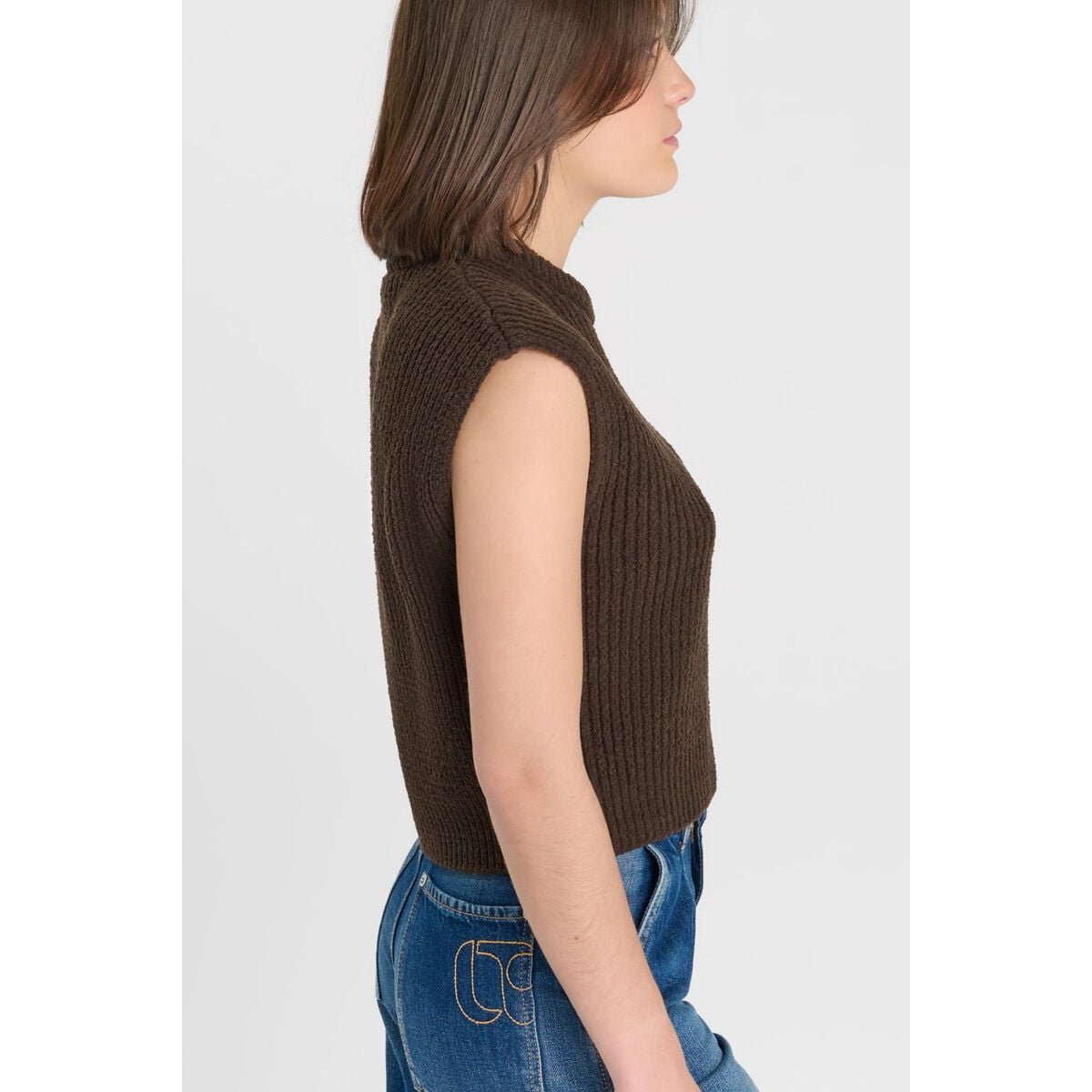 Pull JOUAGI coffee, LE TEMPS DES CERISES