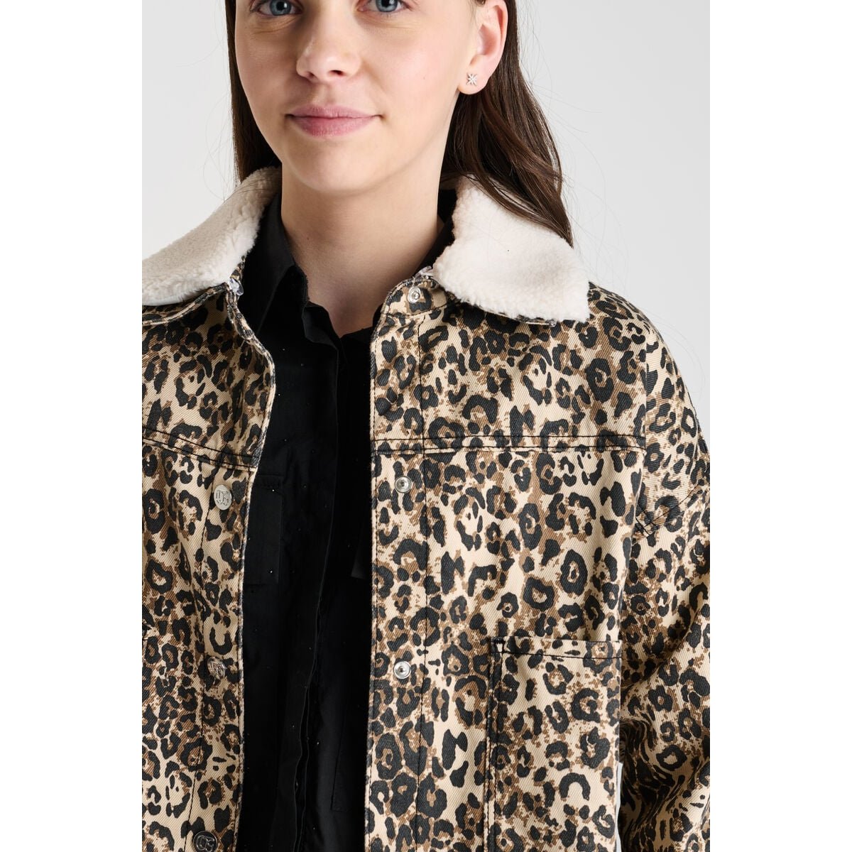 Veste HILDEGI leopard, LE TEMPS DES CERISES
