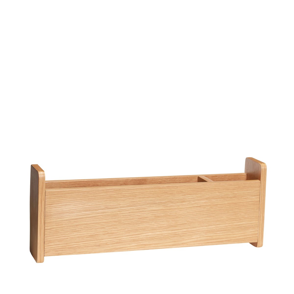 Organiseur en placage de chêne ATHAND naturel, HUBSCH