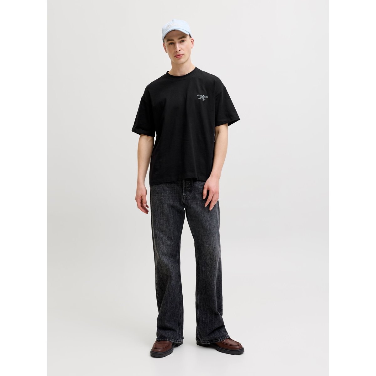 T-Shirt black 1, JACK & JONES