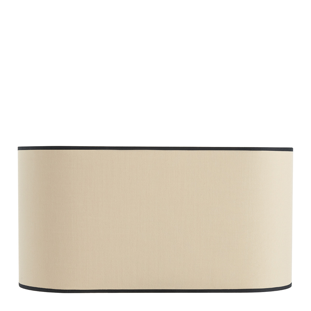 Abat-jour en coton beige, BLANC D’IVOIRE