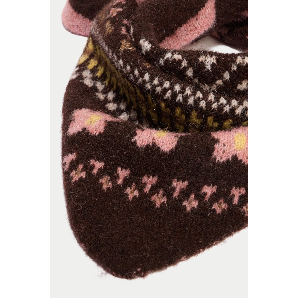 Foulard marron foncé, CACHE CACHE
