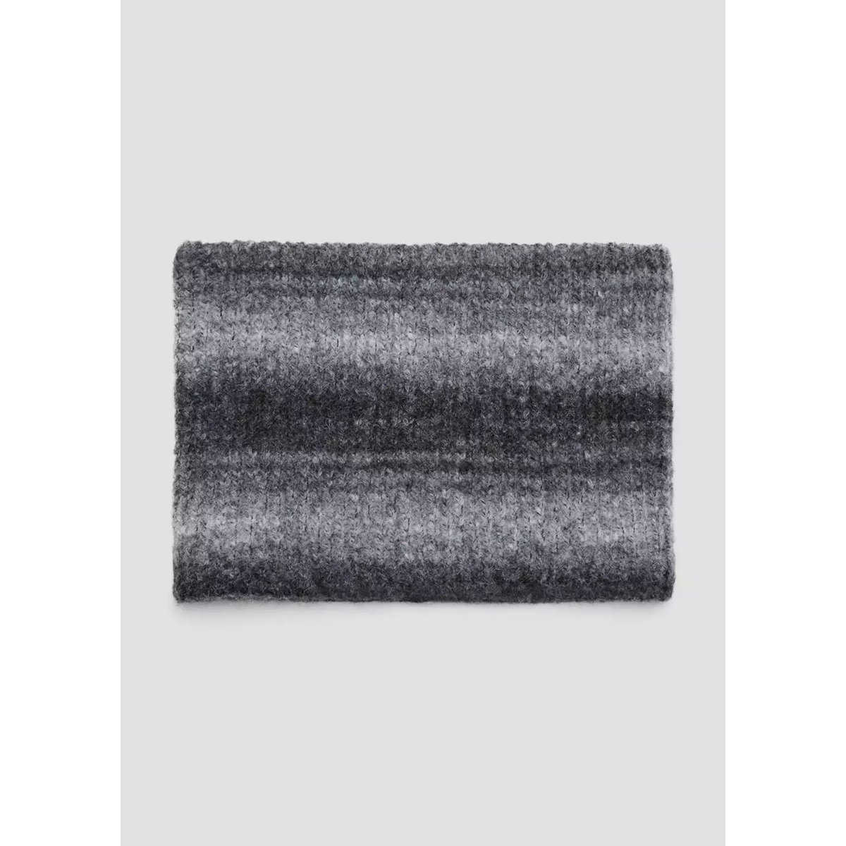 Écharpe en maille dégradée gris, MANGO KIDS