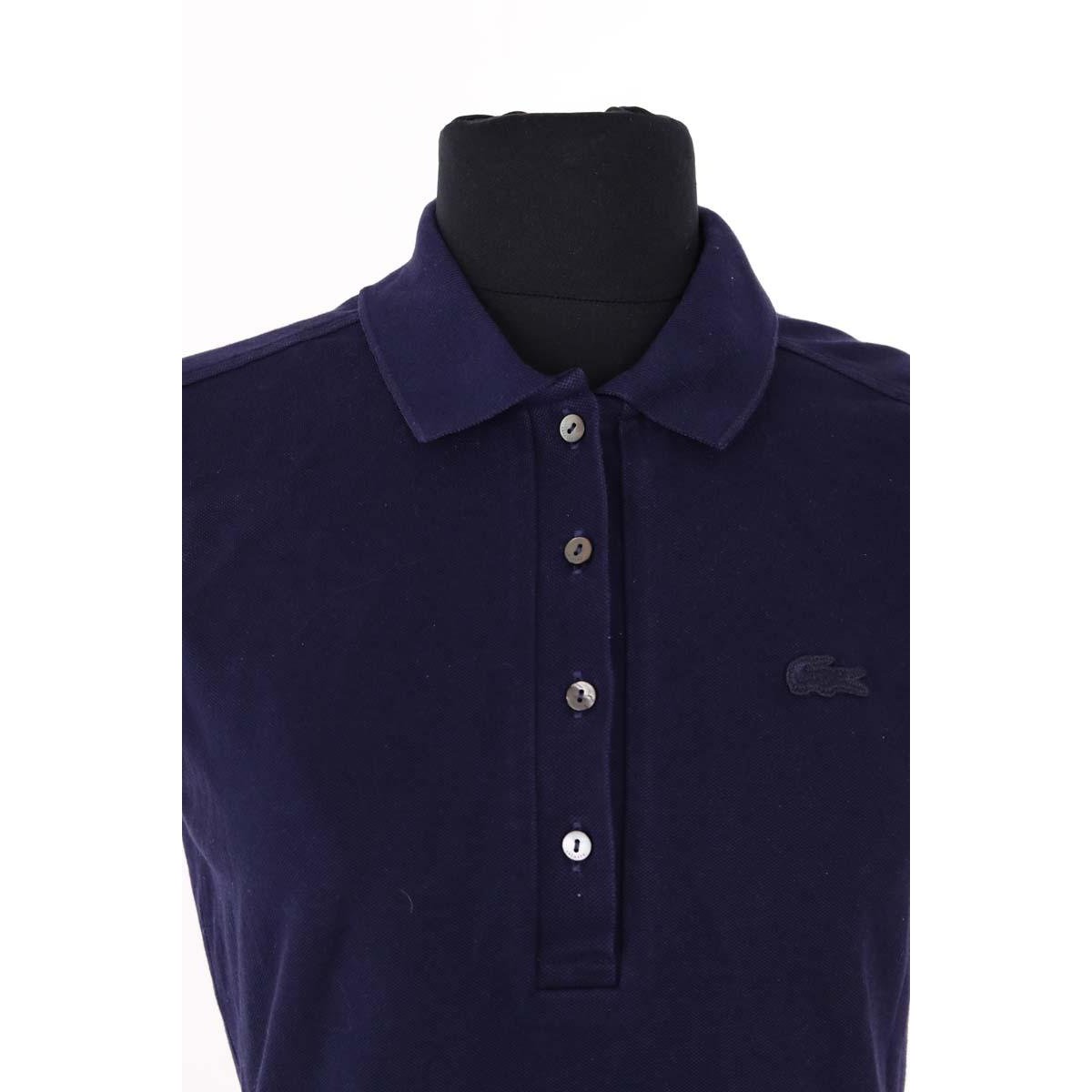 Polo - Très Bon État marine, LACOSTE