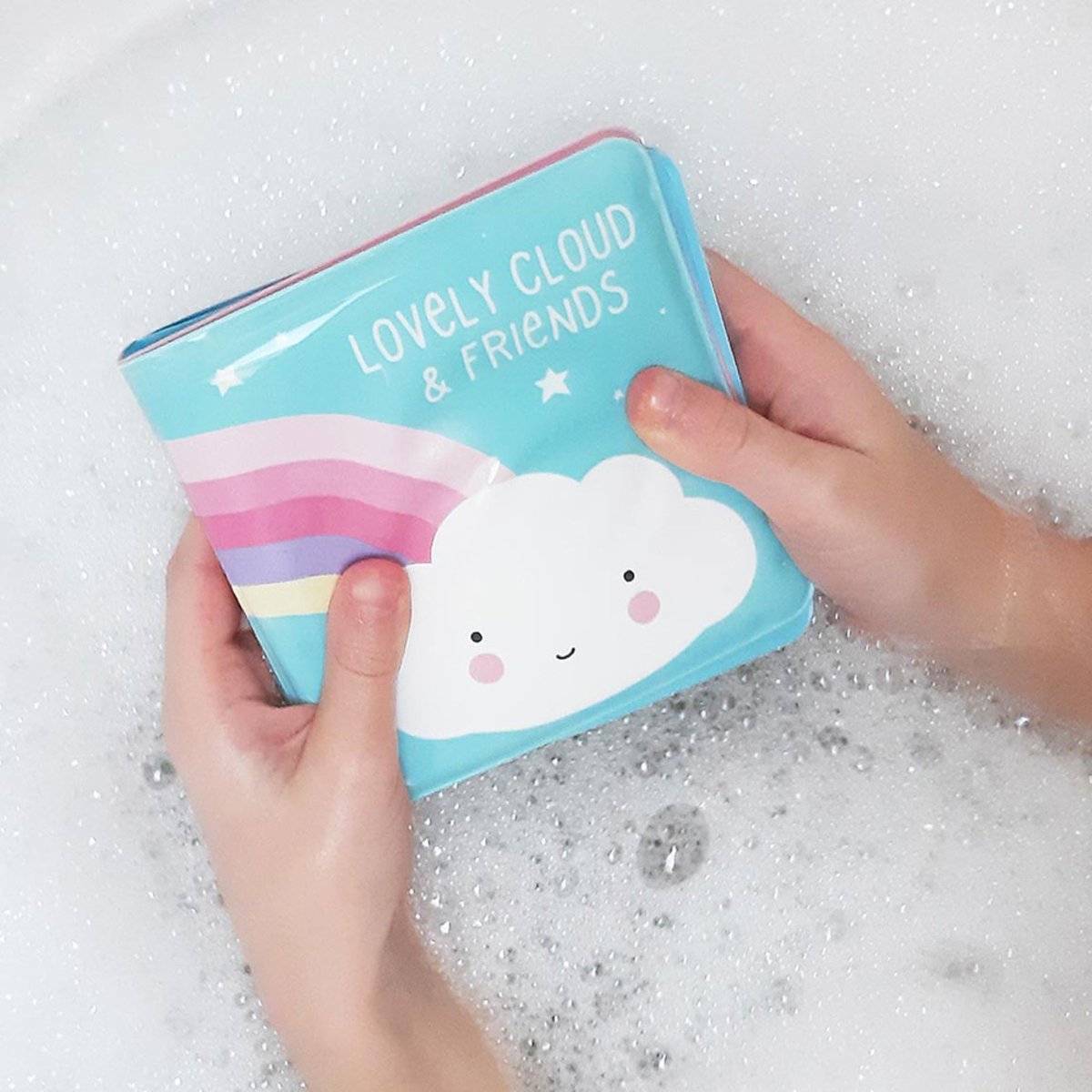 Livre de bain Amis de la Jungle nuage et amis, A LITTLE LOVELY COMPANY