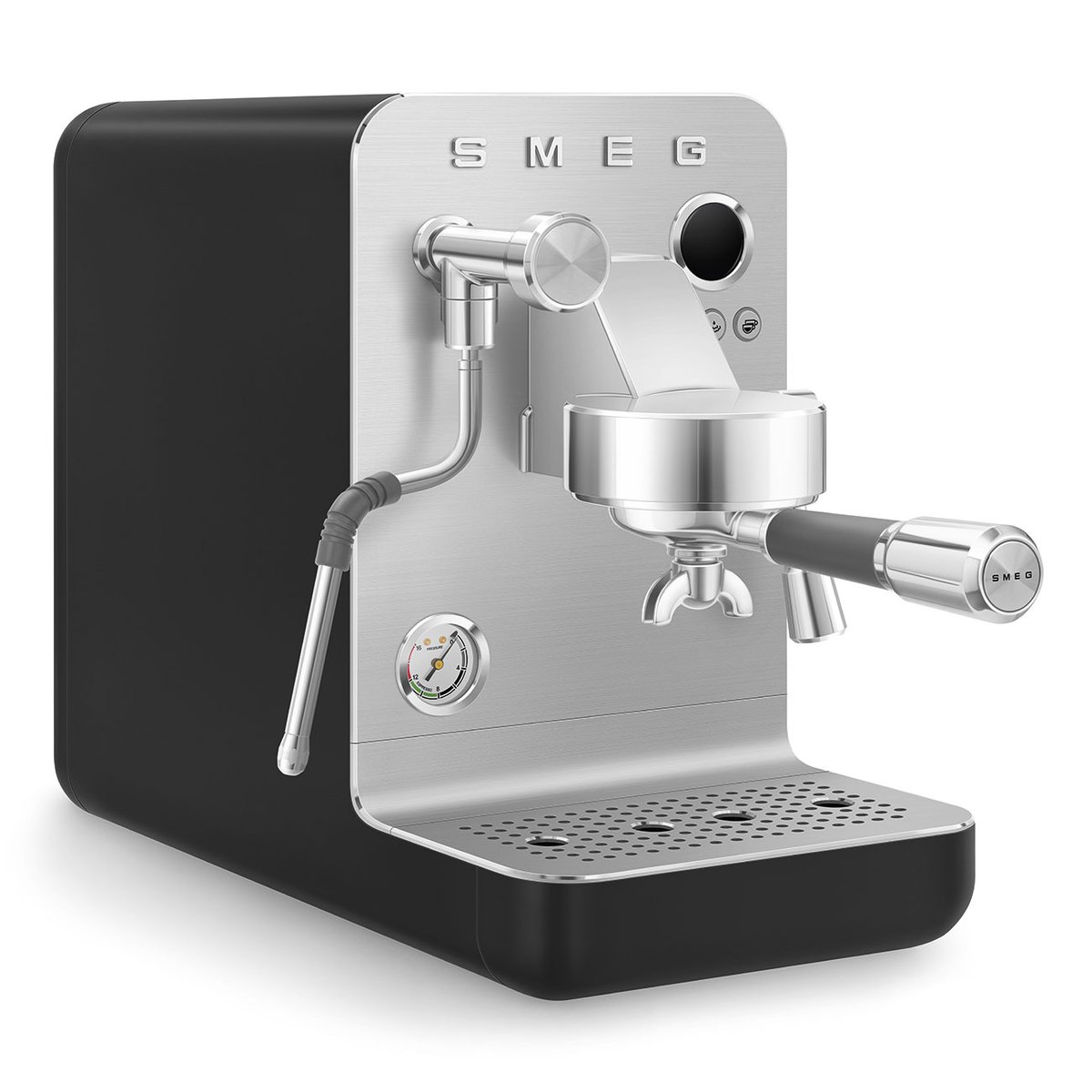 Machine à café manuelle EMC02 noir mat, SMEG