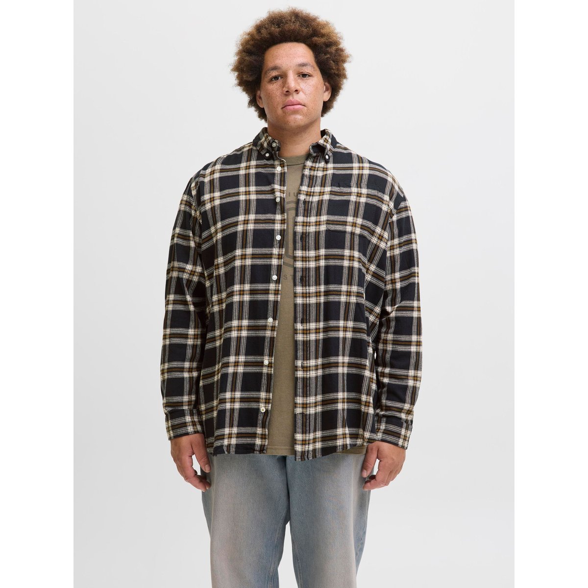 Chemise noire - black, JACK & JONES