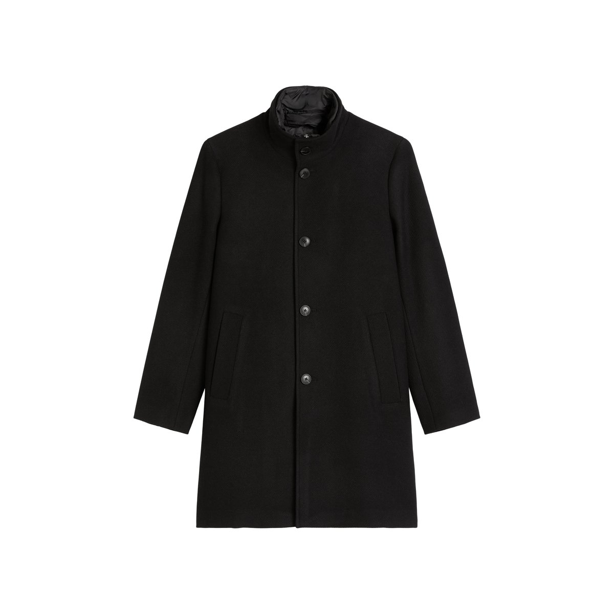 Manteau en laine avec Windshield amovible noir, MARC O'POLO