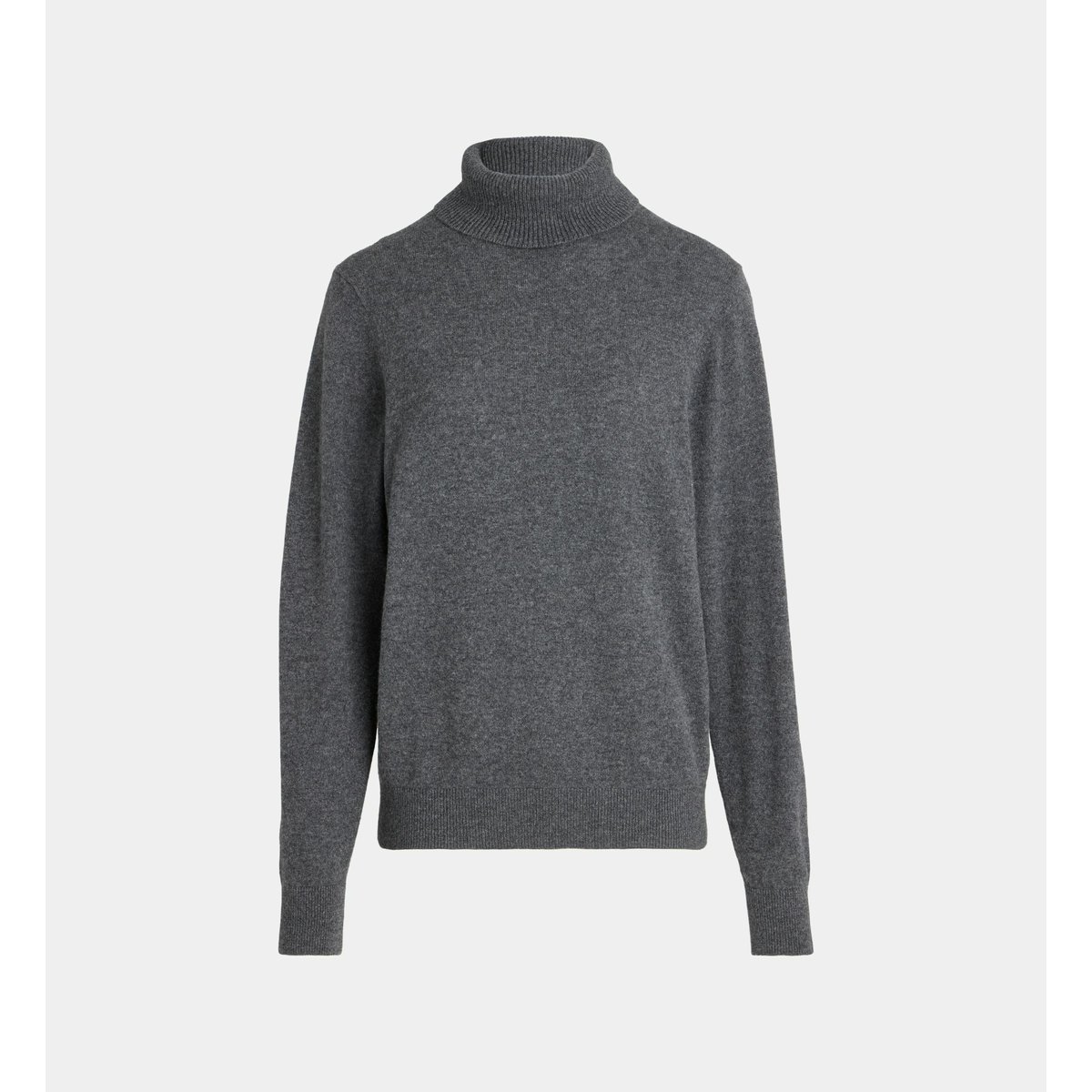 Pull dobra col roulé en cachemire gris foncé, GALERIES LAFAYETTE