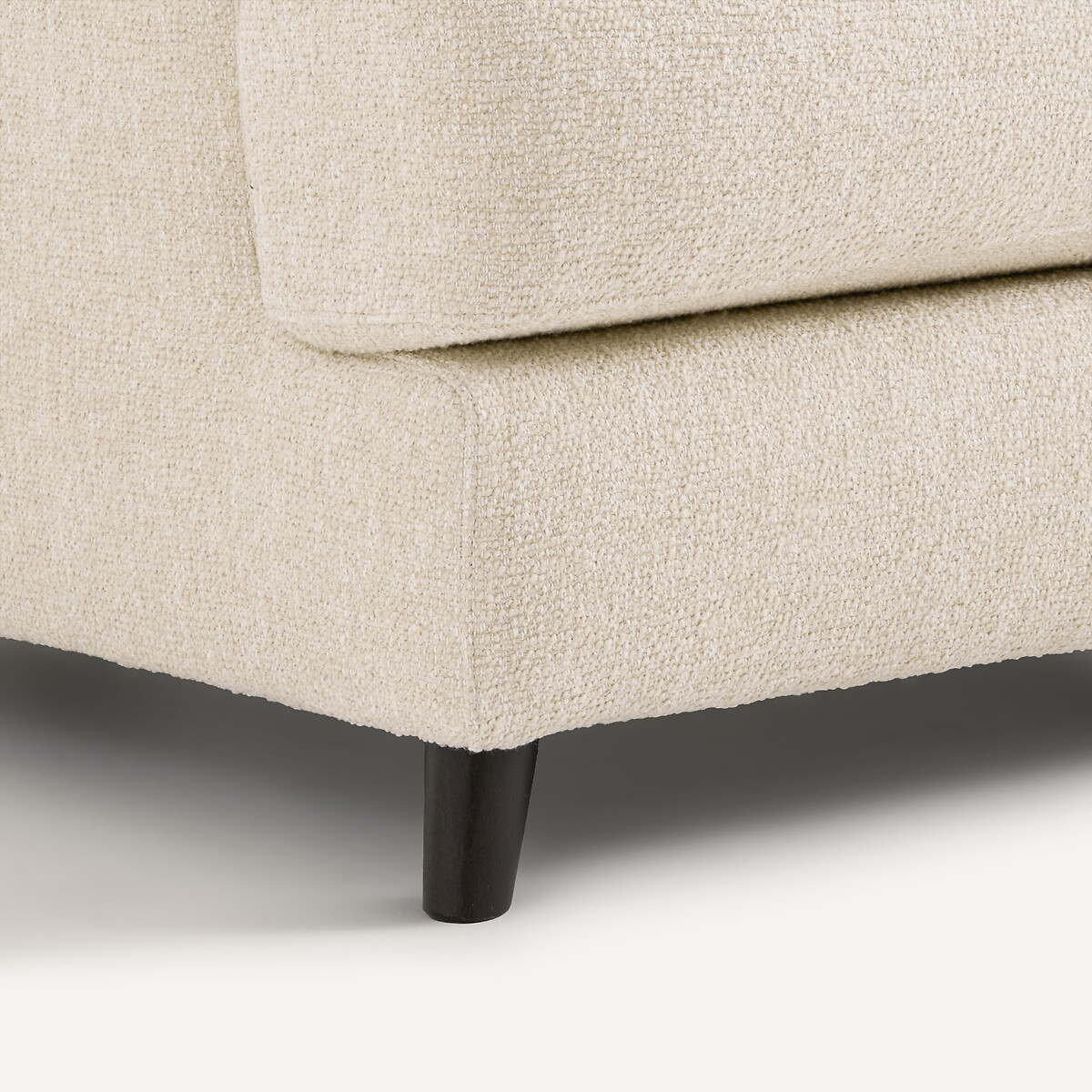 3-Sitzer-Sofa, umbaubar, Bouclé, ALWINE kreide, AM.PM