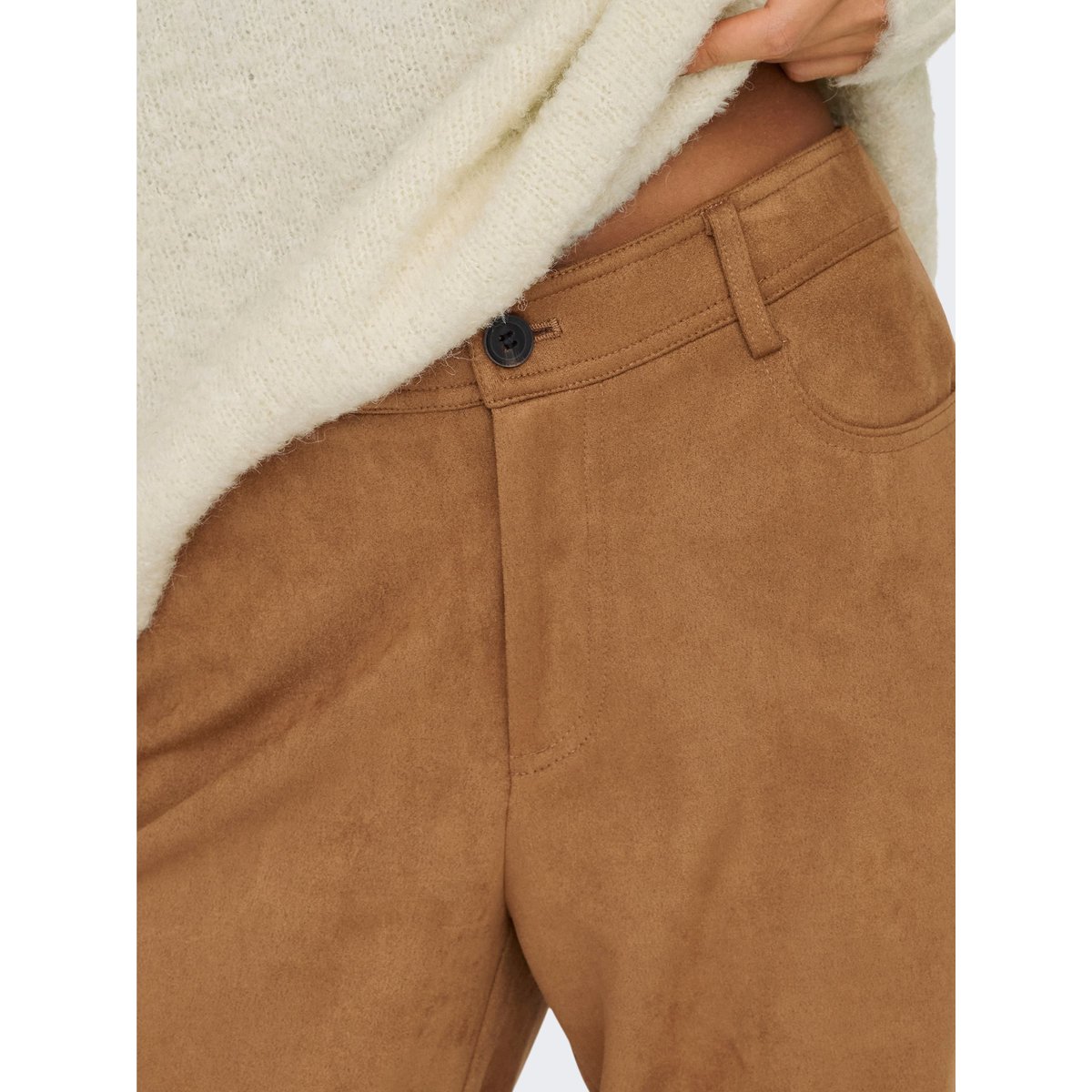 Pantalon À Jambe Large marron - nuthatch 1, ONLY