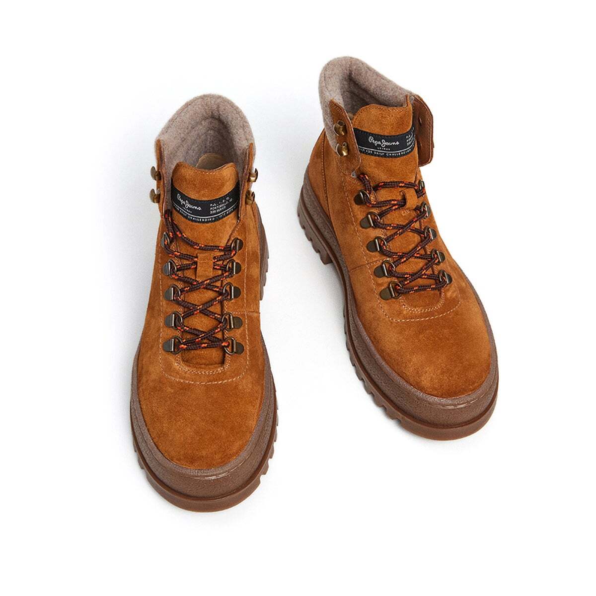 Bottines En Daim brun cognac, PEPE JEANS