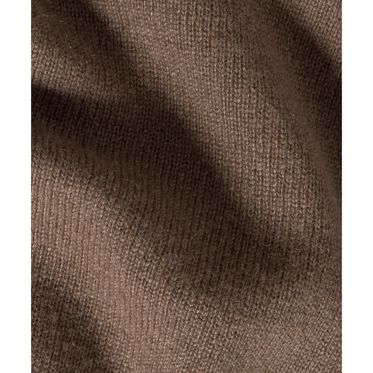 Pull col V oversize en cachemire marron havane, RODIER