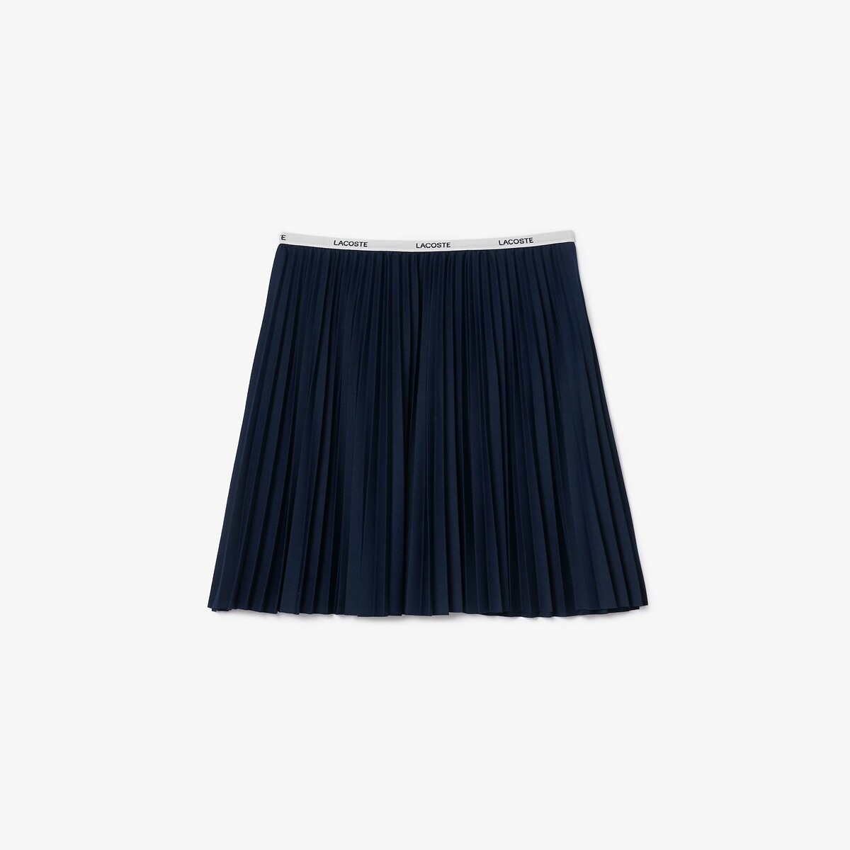 Pleated Mini Skirt navy blue, LACOSTE