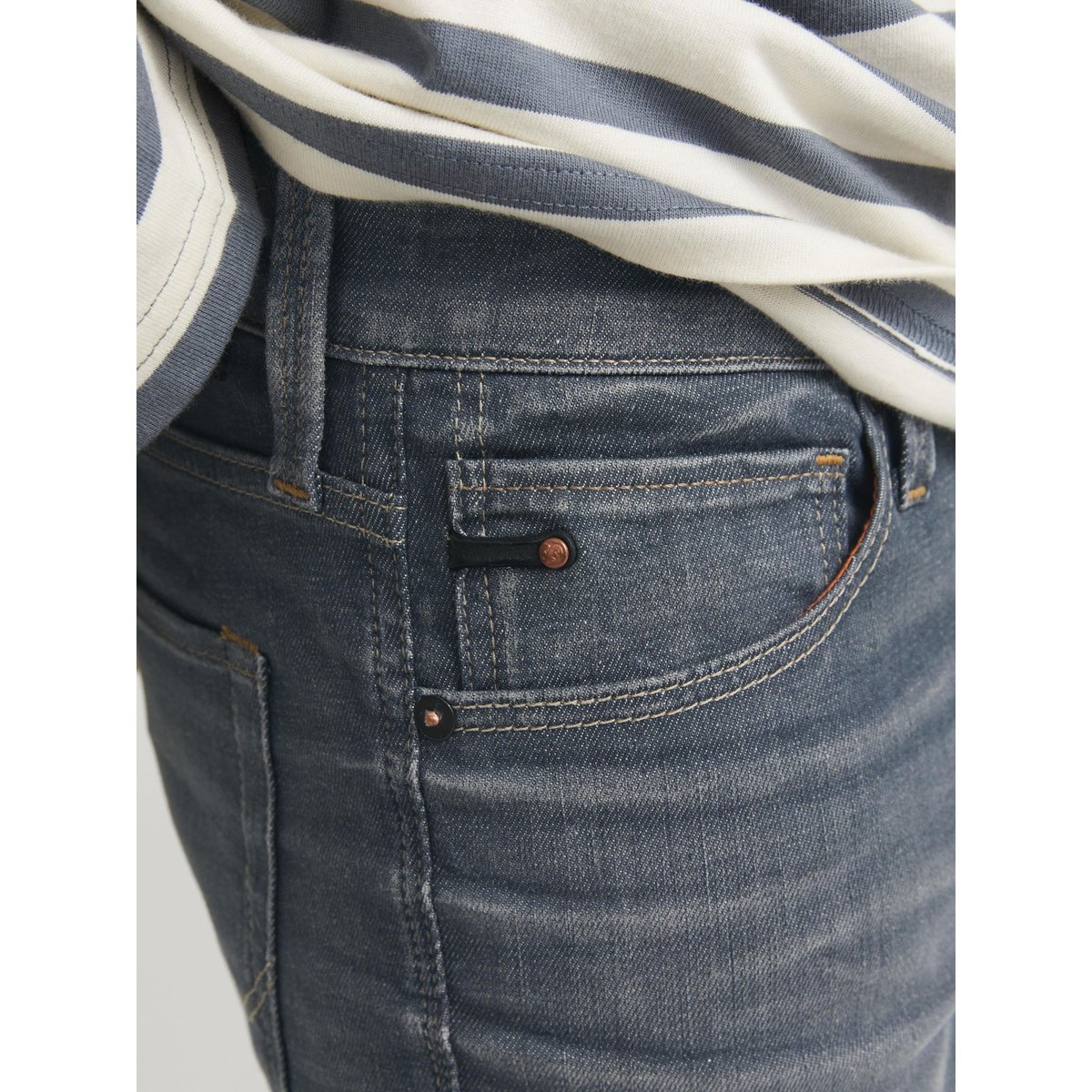 Jean Slim grey denim, JACK & JONES