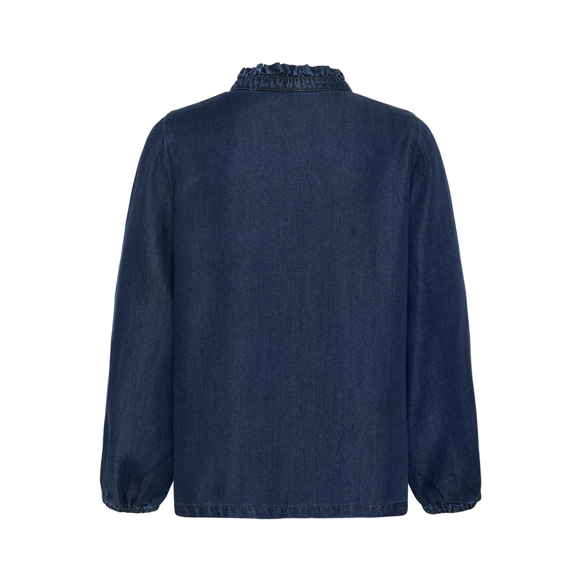 Chemise à manches longues bleu dark blue wash, CULTURE