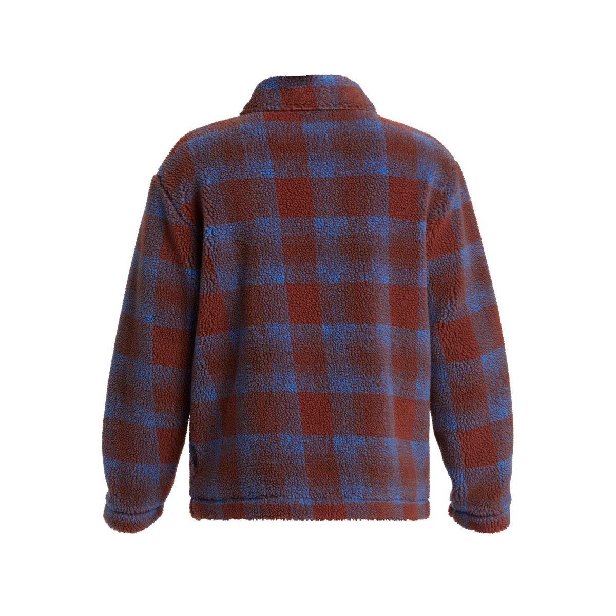 Veste zippée DECK marron deck fleece-henna, QUIKSILVER
