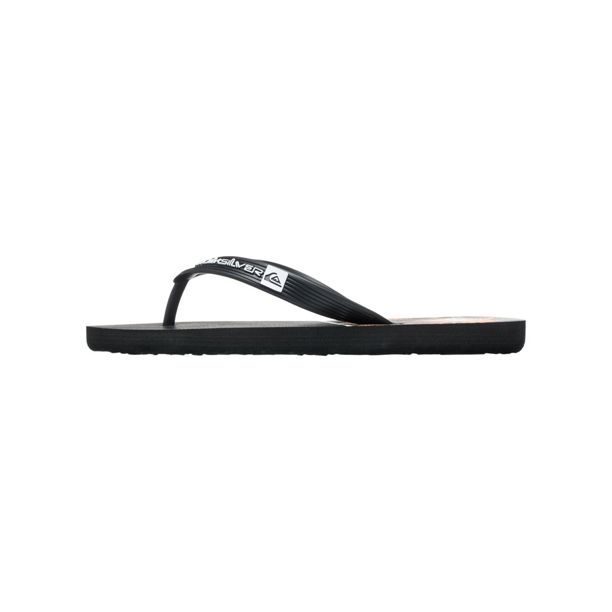 Tongs JAVA GOOD PALM noir black 1, QUIKSILVER