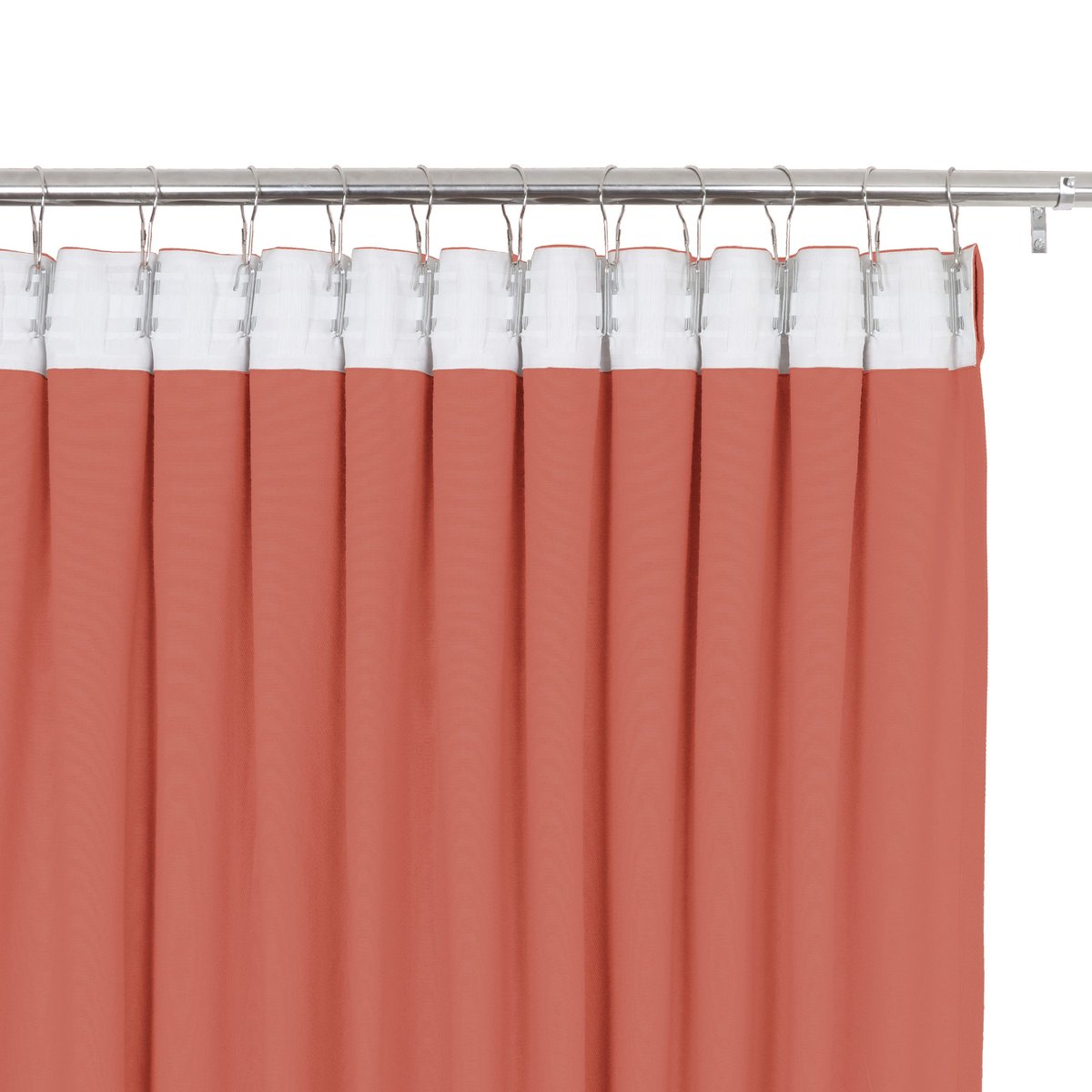 Rideau tamisant coton, KALPE orange, INSPIRE
