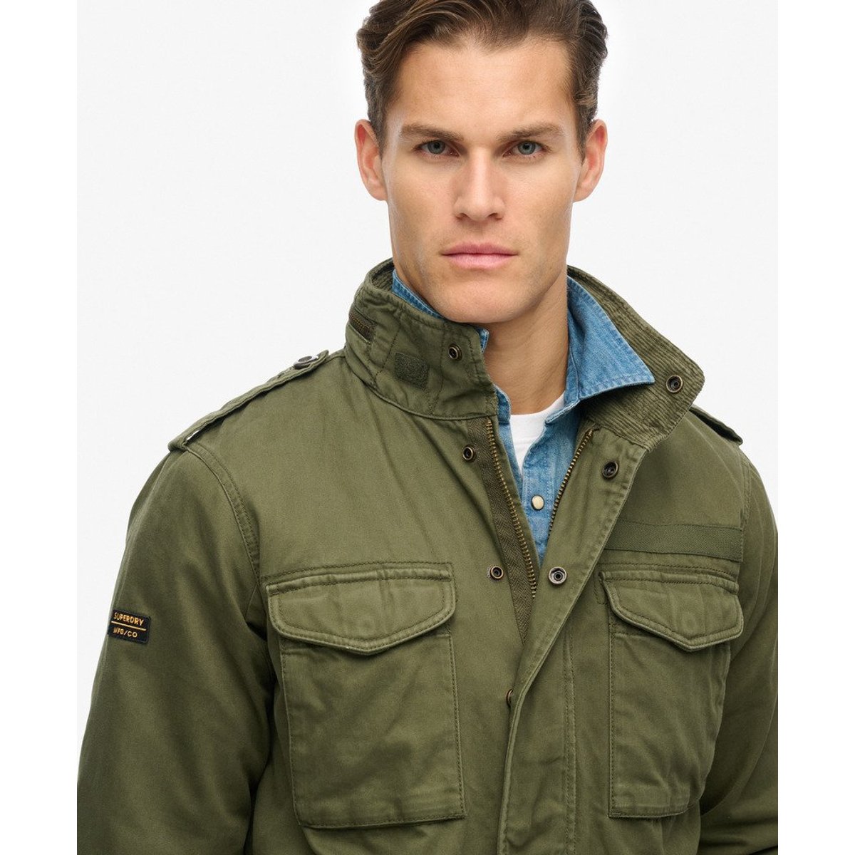 Veste Rookie Field kaki militaire, SUPERDRY