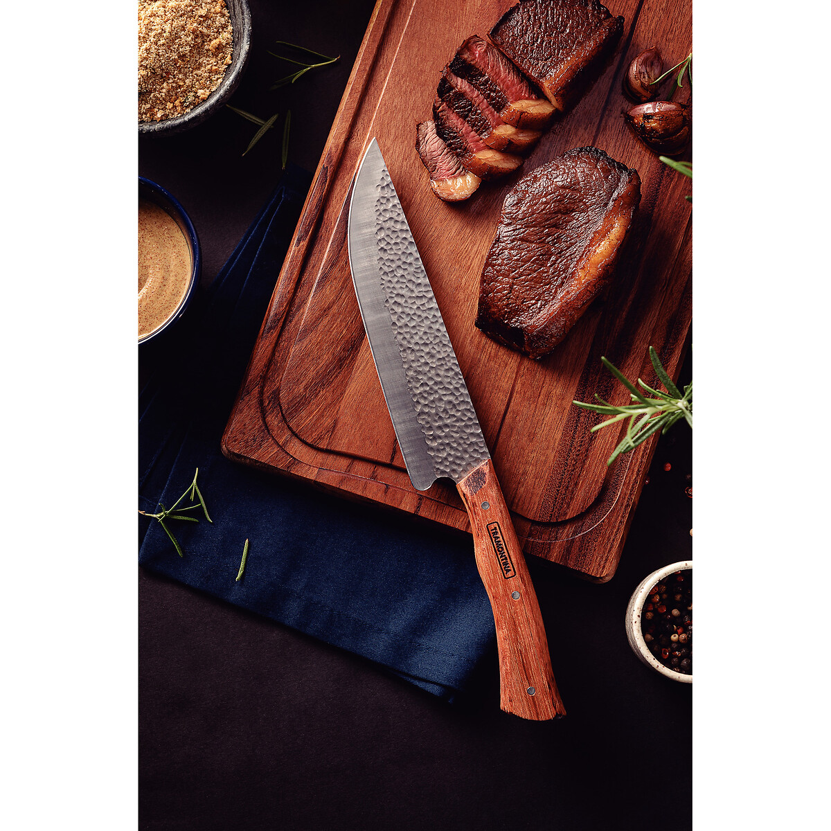 Faca para Carne Nômade 8", Tramontina madeira, TRAMONTINA