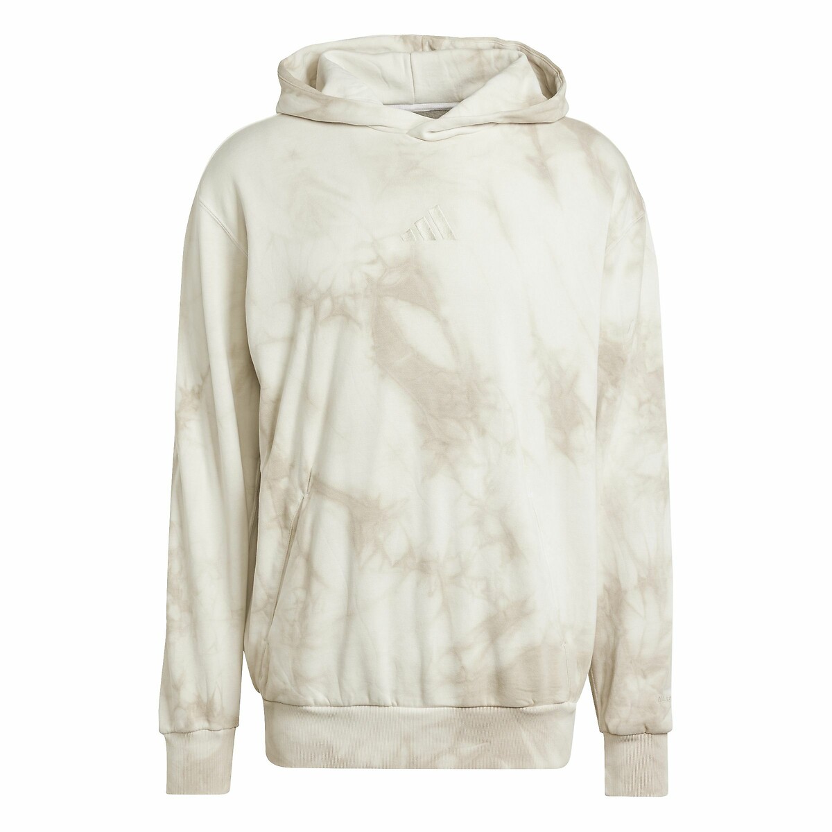 Kapuzensweatshirt in Tie & dye-Optik beige, ADIDAS SPORTSWEAR