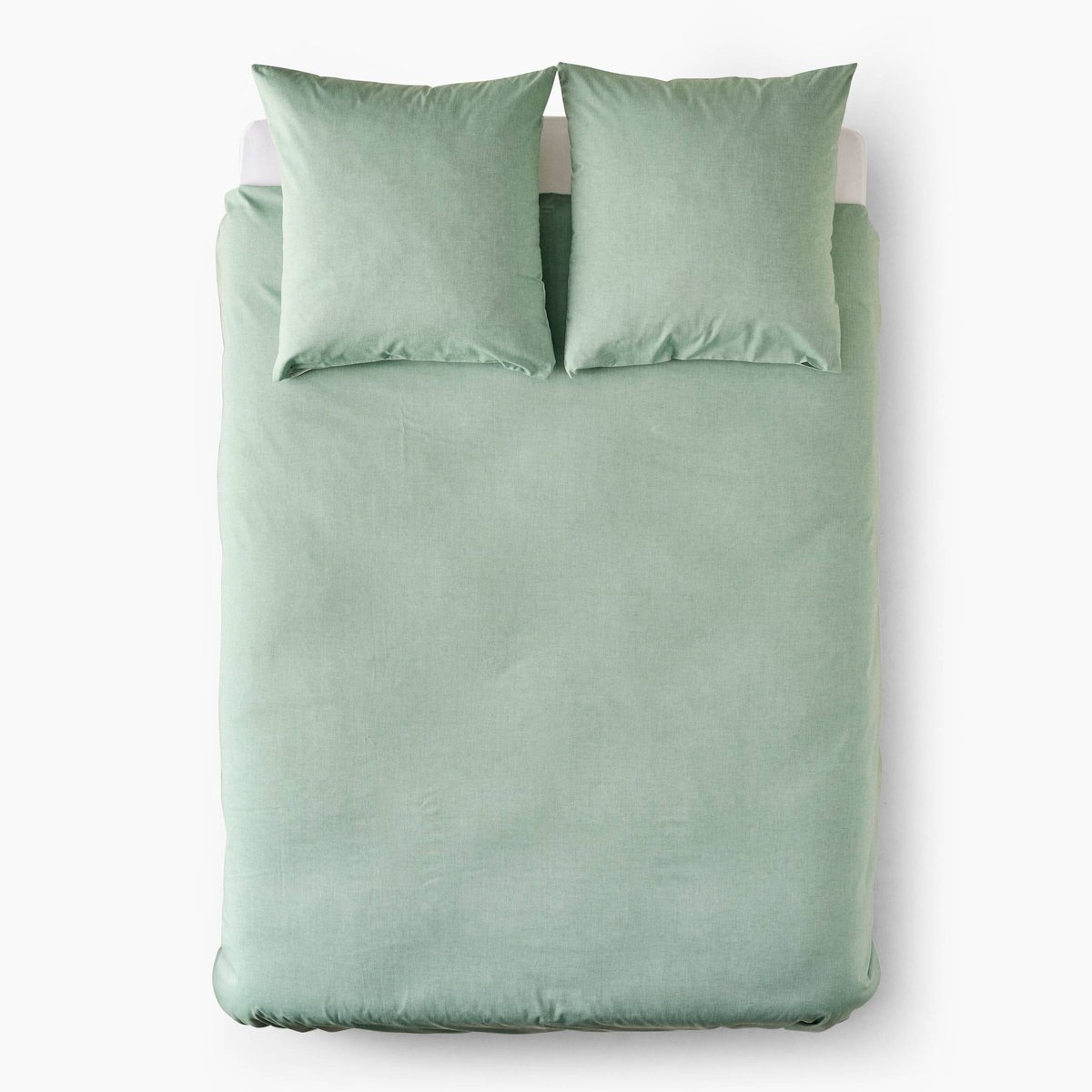 Lot housse de couette et taie d'oreiller, 100% coton bio GOTS pink, MONOPRIX