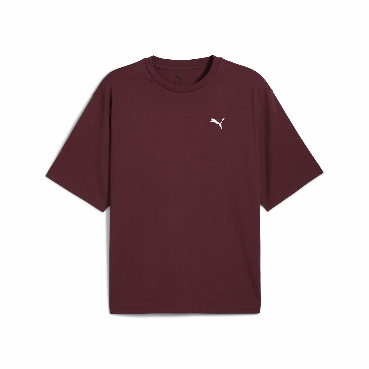 Prime Essential T-Shirt with Short Sleeves burgundy, PUMA