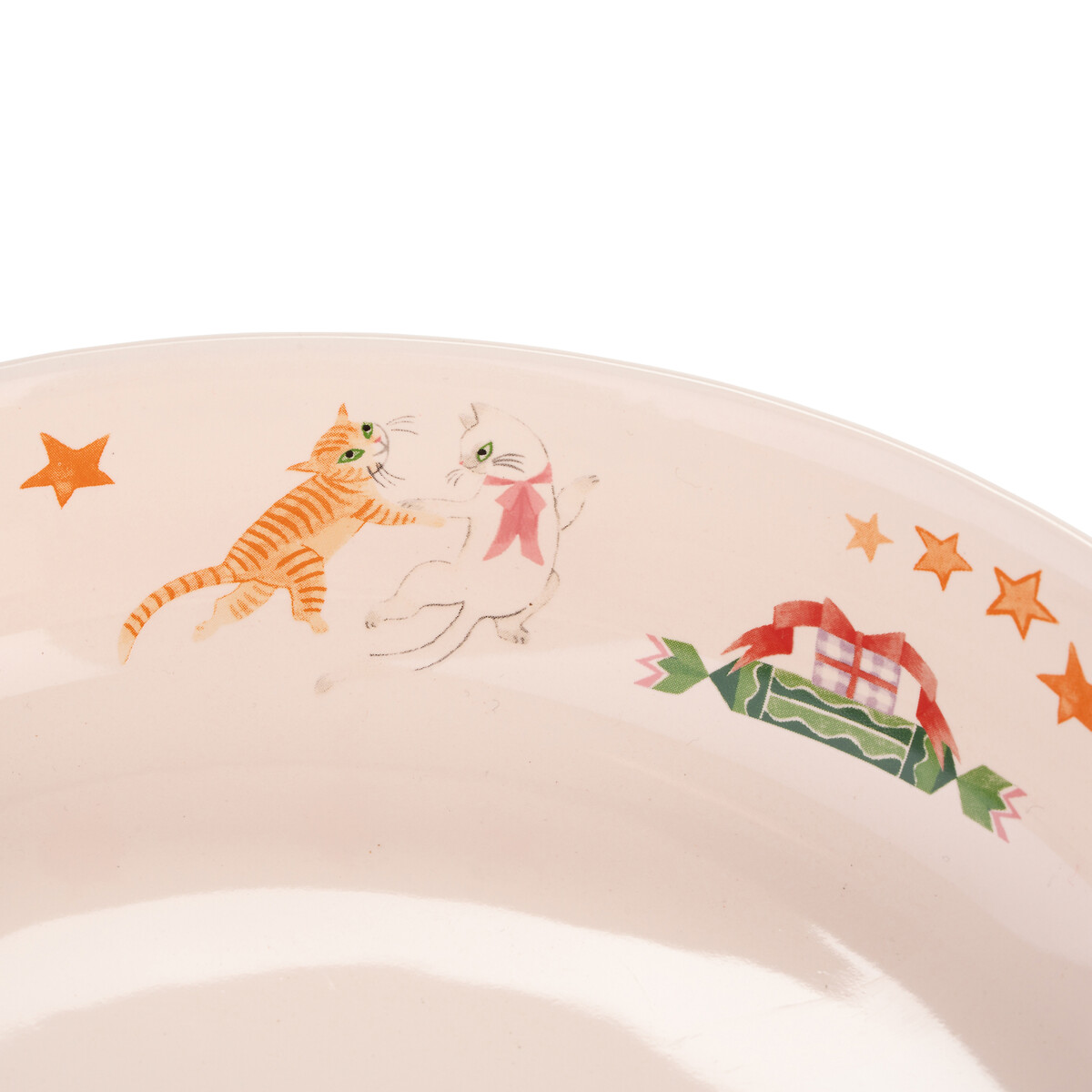 Nutcracked Footed Serving Bowl white, CATH KIDSTON