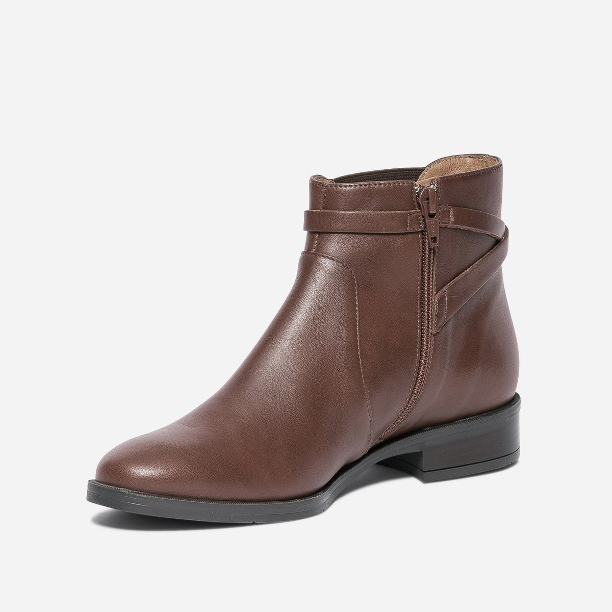 Boots en cuir BIBLA marron, ERAM