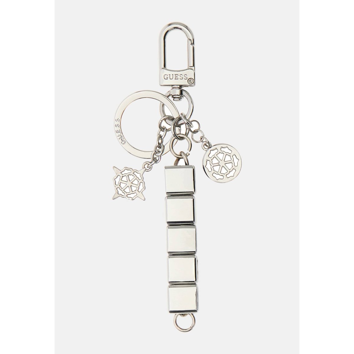 Porte-Clés Avec Logo bleu clair, GUESS