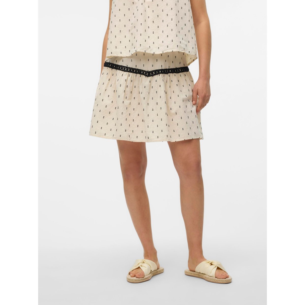 Jupe oatmeal, VERO MODA