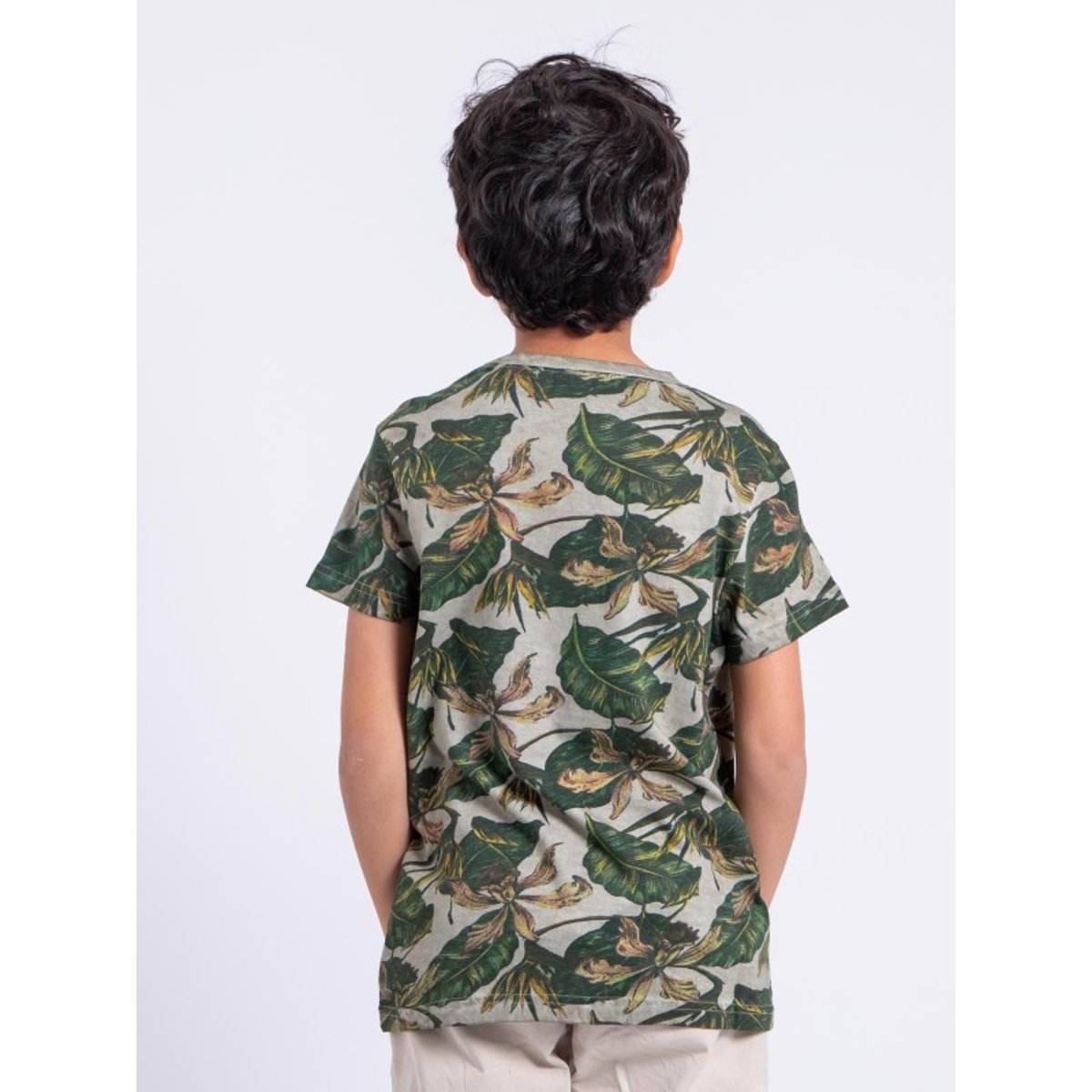 T-shirt Manches Courtes Col Rond Pur Coton Niramax-j beige, RITCHIE