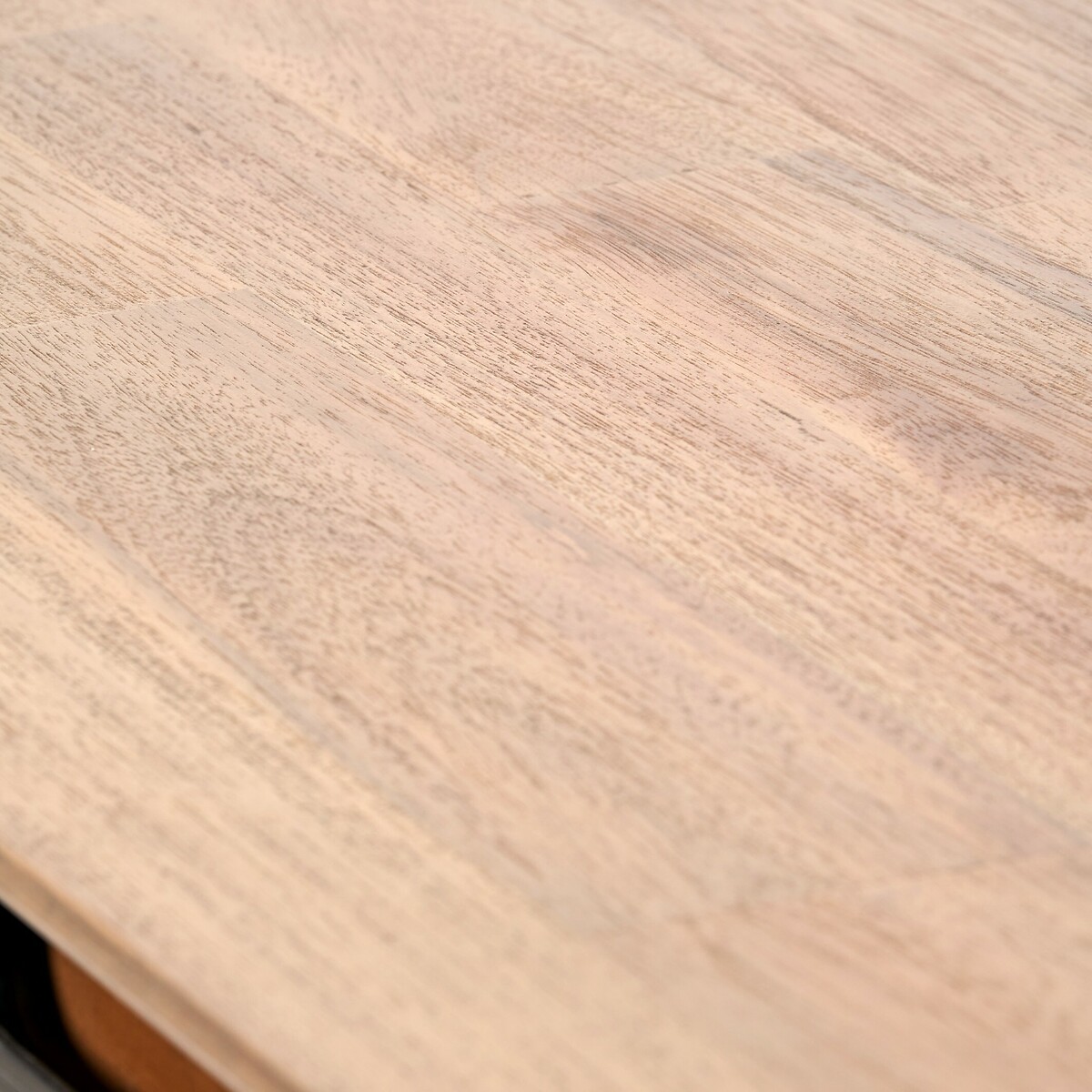 Giano Acacia Wood Console Table black/natural, ÉDITÉ