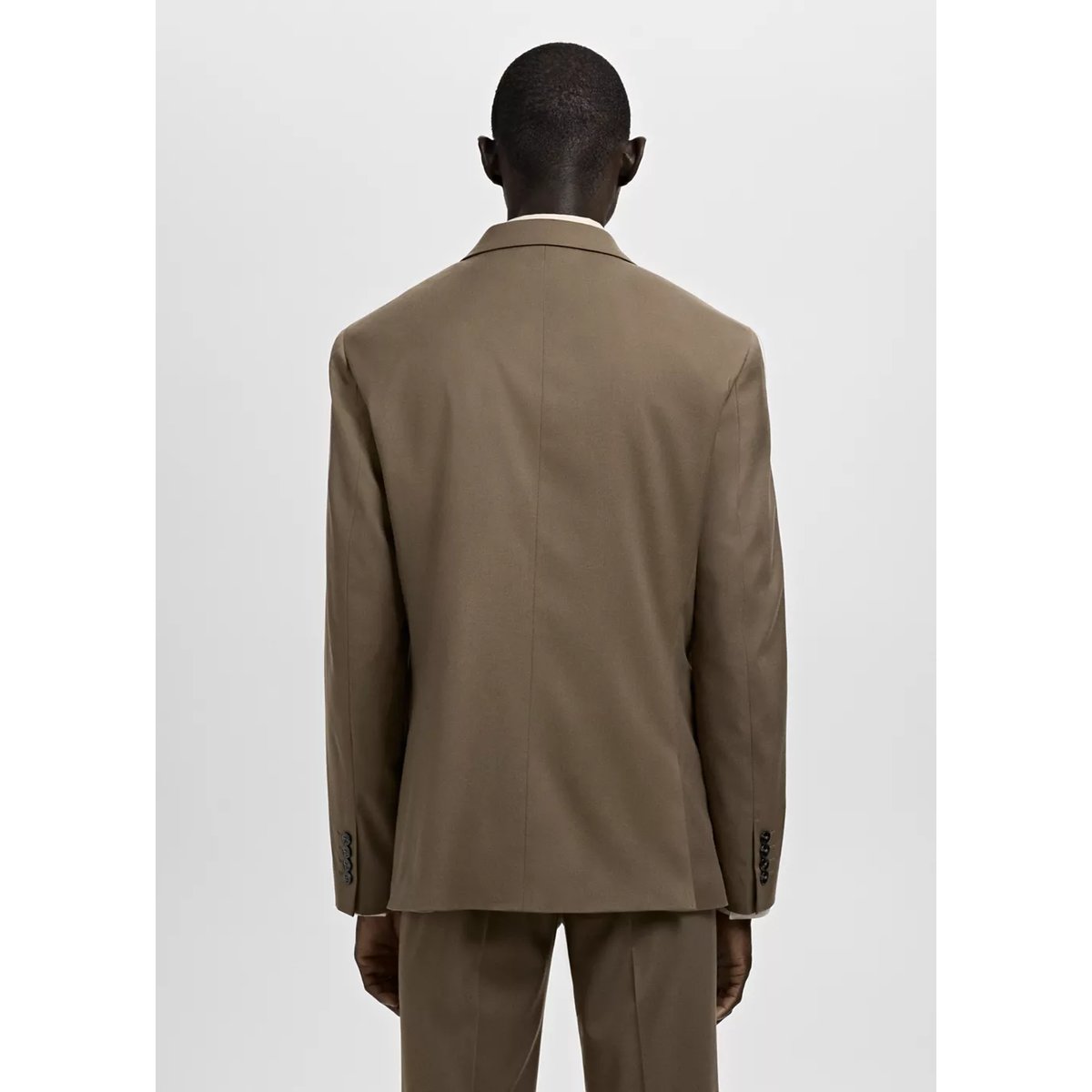 Veste costume París super slim-fit marron, MANGO MAN