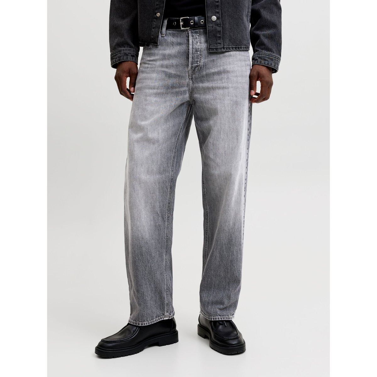 Jean Baggy Fit black denim, JACK & JONES