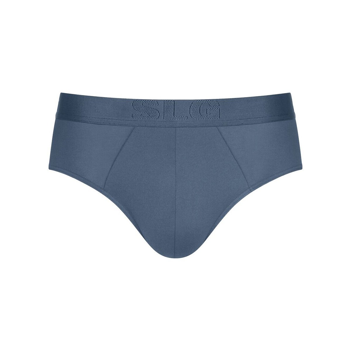 Set di 2 slip a tinta unita, Base Soft blu, SLOGGI