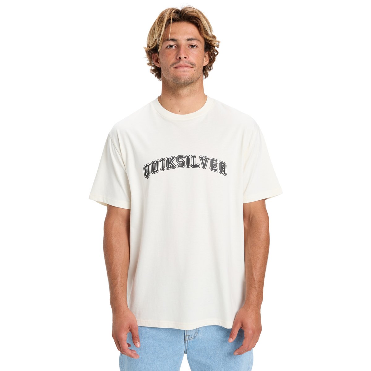 T-shirt à manches courtes PTO FARE WELL blanc snow white, QUIKSILVER