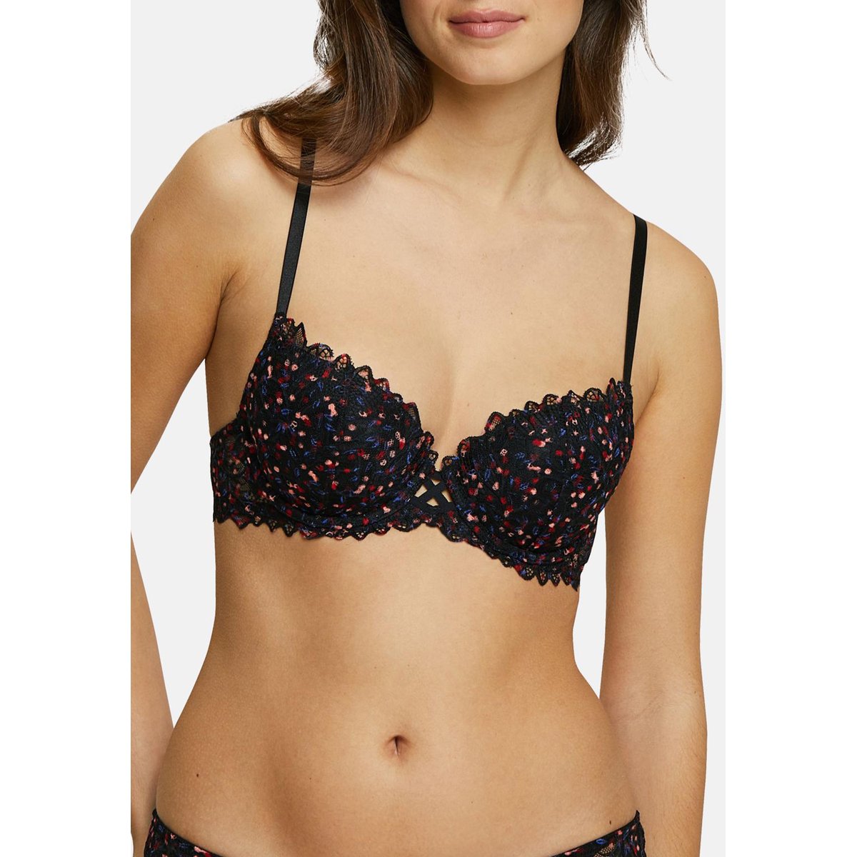 Soutien-gorge DIVINE POP imprimé divine gourmand noir, BILLET DOUX